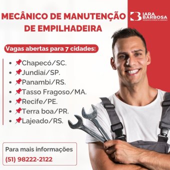 Mecânico de manutenção