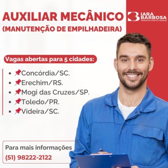Auxiliar de mecânico 